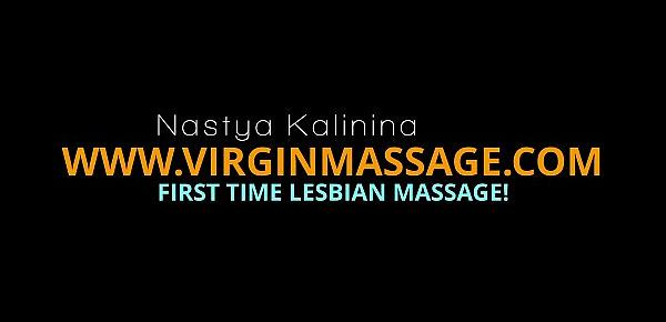  Kalinina hot Russian babe soft-core massaged
